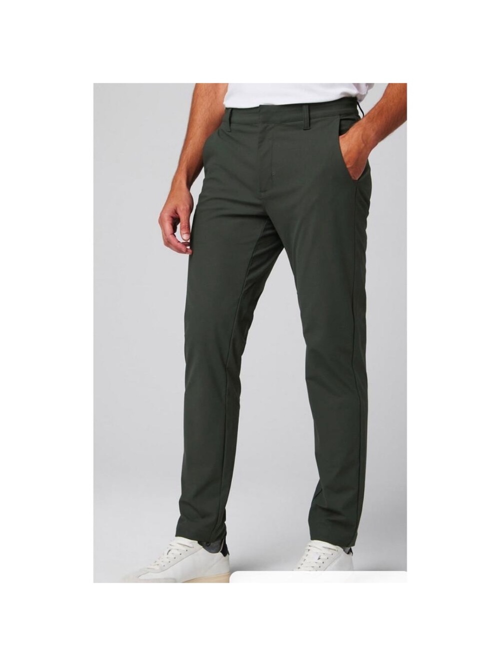Fabletics the don trouser slim fit pine shadow NEW Size 32x32